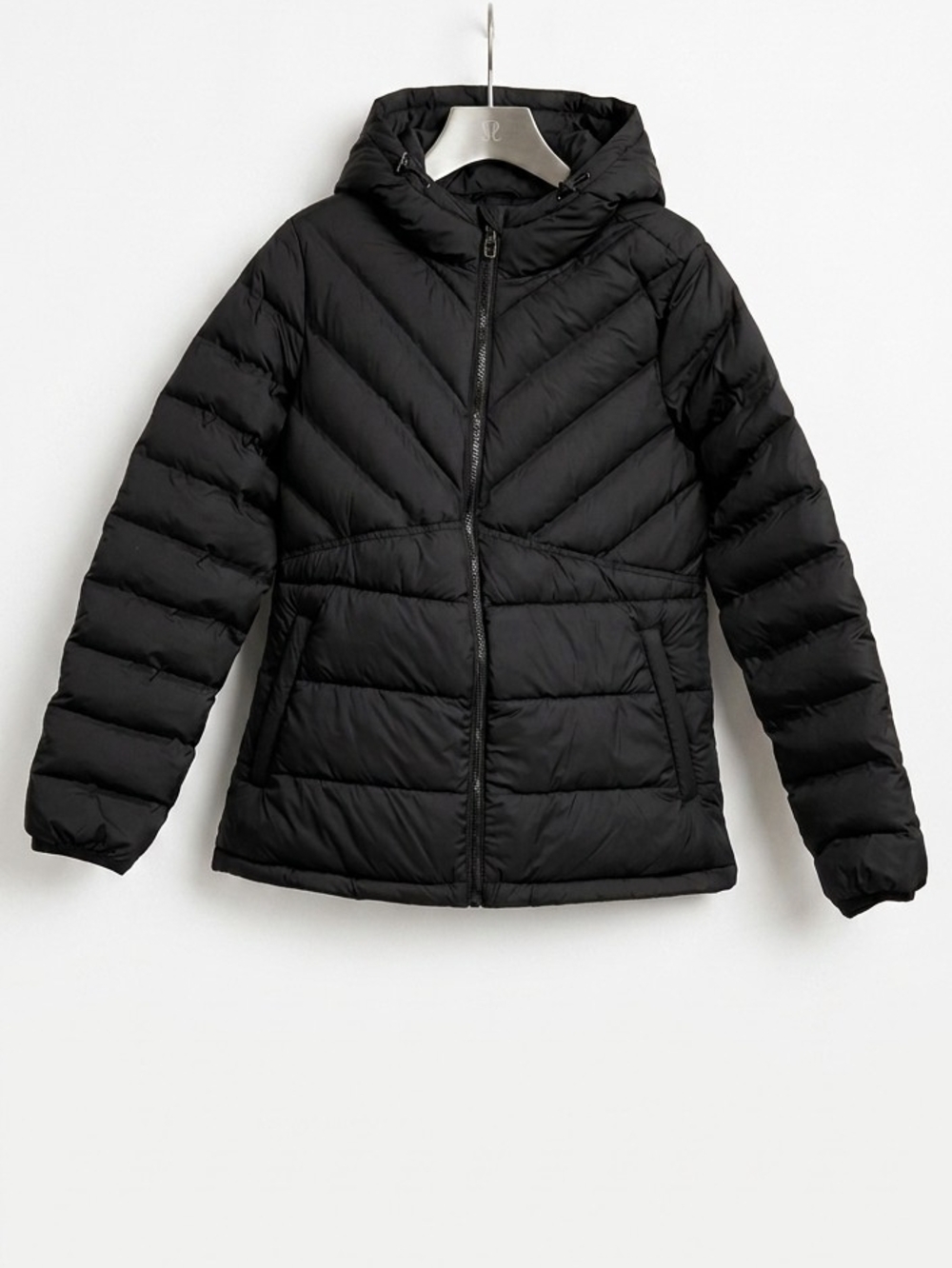 Spyder Women's Black Quilted Hooded Puffer Jacket Size Medium